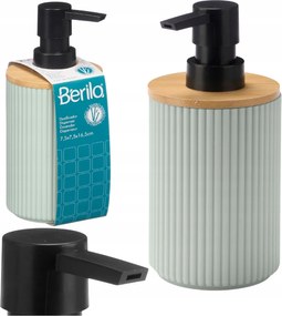 Műanyag Szappan Adagoló Menta Konyha Fürdőszoba Szappantartó Pumpával