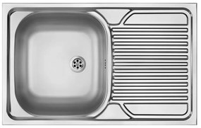 Deante ZM5_3110 - TANGO 50x80 cm konyhai mosogató dekorral