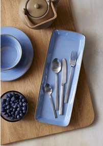 Matt ezüstszínű acél evőeszköz készlet 16 db-os – Bitz