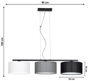Csillár zsinóron ASTRA 3xE27/60W/230V