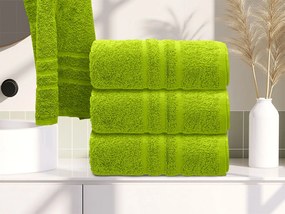 Comfort törölköző 50 x 100 cm világos zöld, 100% pamut