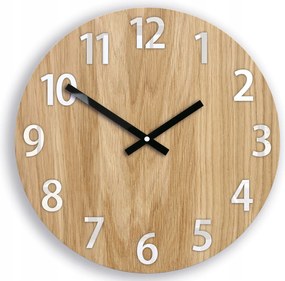 Fa falióra Amadeus Fehér 33cm Diy