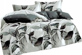 Ágyneműhuzat Szintetikus Pamut 160x200 Kétoldalas Levelek