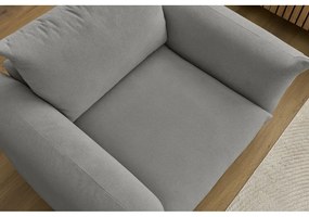 Szürke fotel Ernest – Bobochic Paris