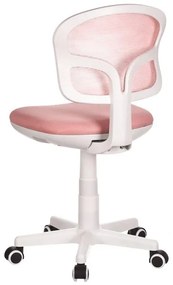 Gyerek Forgószék, Magasságállítás, Rózsaszín Hálós. KA-C801 PINK