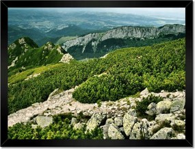 Poszterek keretben 40x30 Tátra Lengyel hegyek Kilátás