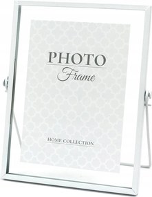 Képkeret Fehér 13x18cm Fém Modern