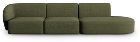 Zöld kanapé 302 cm Shane – Micadoni Home