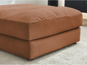 Narancssárga bársony lábtartó Sierra – Bobochic Paris