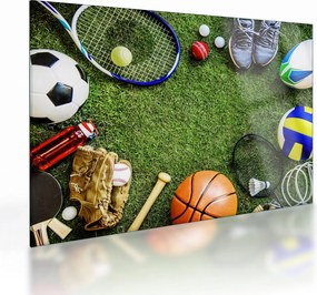 Üveg kép - Sport (70x50 cm)