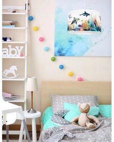 Gyerek csillár OCEAN 1xE27/60W/230V