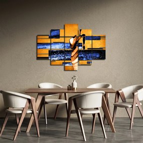 Egy absztrakt festmény képe (150x105 cm)
