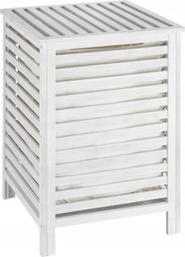 Szennyestartó Kosár Fa Fehér 65 L Wenko