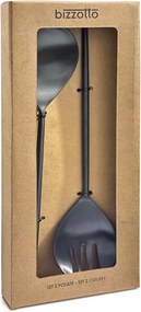 Rozsdamentes acél salátaszedő 2 db-os Bronte – Bizzotto