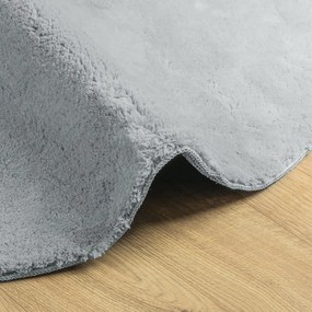 Szőnyegek Szürke Pamut 80 x 150 cm Területszőnyeg Ovális