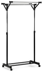 Fekete Fém Ruhafogas. 84521 BK