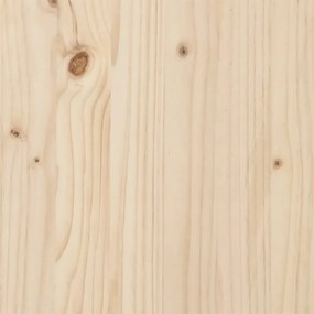 tömör fenyőfa fejtámla tárolóval 135 cm