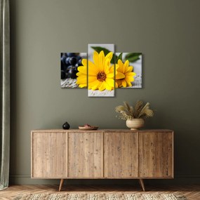 Sárga virág képe (90x60 cm)