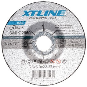 XTline Acél csiszolókorong 125x6,0x22,2mm