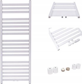 Fürdőszobai radiátor Vario 120/40 Fehér Matt 50mm