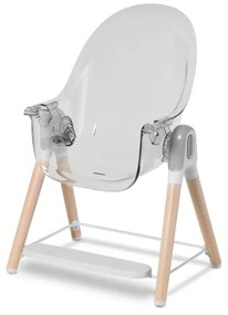 Lionelo - Gyermek étkezőszék MAYA fehér bükk