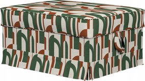 Ektorp Bromma Ikea lábtartó huzat, zöld