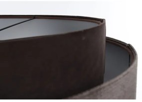 Csillár zsinóron DOBLO 1xE27/60W/230V á. 60 cm barna/ezüst