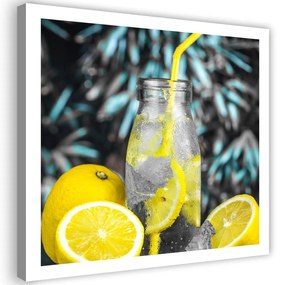 Gario Vászonkép Ital és citrom Méret: 30 x 30 cm