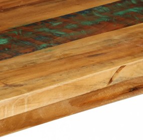 tömör újrahasznosított fa tálalóasztal 120 x 35 x 76 cm