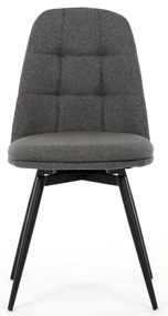 Szürke Szövet Étkezőszék. DCL-V2040 GREY2