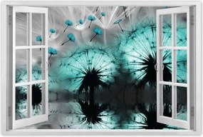 Poszterek 90x60 Kék pitypangok