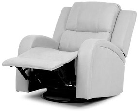 Szürke vintage szövet dönthető fotel. TV-4089 SIL