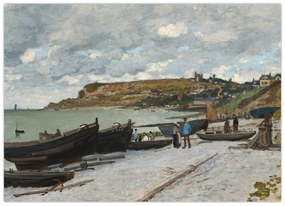 Kép - Claude Monet, Sainte Adresse, reprodukciók (70x50 cm)