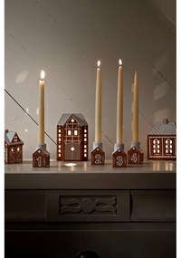 Kerámia adventi gyertyatartó Gingerbread – Kähler Design