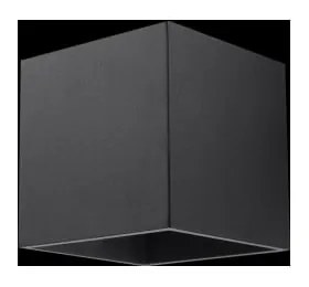 Geo fekete falilámpa - Sollux