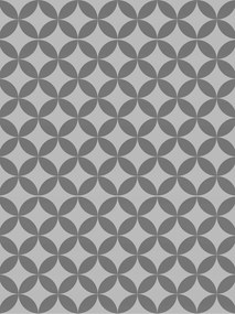 Fotótapéta Geometrikus szürke ovális absztrakt minimalizmus 206x275 +ragasztó