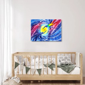 Kép - Érintés (üvegen) (70x50 cm)