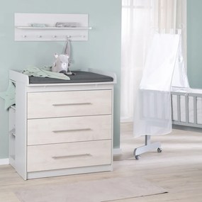 Pelenkázó alátét 75x85 cm Graphite gesteppt – Roba