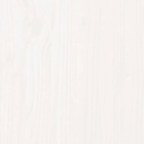 fehér tömör fenyő kerti virágláda 110 x 31 x 70 cm