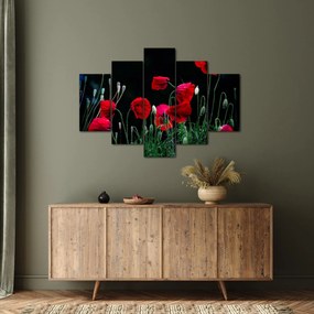 Kép - Pipacsok tánca (150x105 cm)