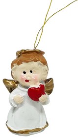 Angyalkák szívvel 4 db-os