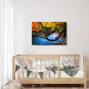 Kép - Vízesések Ázsiában (90x60 cm)