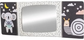 Taf Toys - Gyermek textilkönyv tükrös fekete