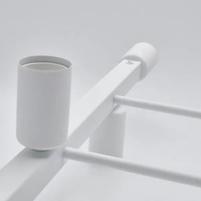 Csillár rúdon ASTRID 4xE27/60W/230V fehér