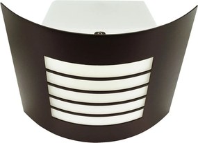 POLUX 209276 OLIMP Modern Kültéri Fali Lámpa Barna E27 IP44