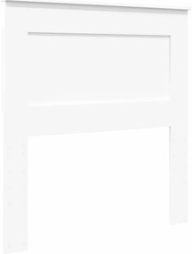 vidaXL Fejtámla fejtámlával Fehér 80 cm Faanyag