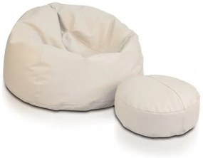 Babzsák Sakwa L eco-bőr TiaHome - Fehér