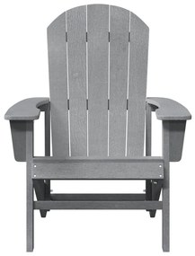 Adirondack szék Világosszürke 74x82x91 cm HDPE