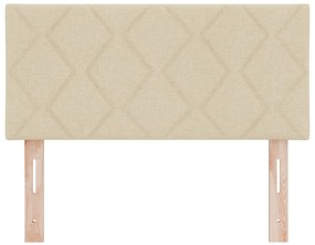 Fejtámla Gyémánt Blokkok Design Krém 90 cm Szövet