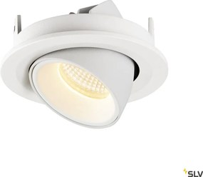 SLV NUMINOS® GIMBLE S 1005895 Beépíthető spotlámpa 1x8.6W/LED 3000K 730LM